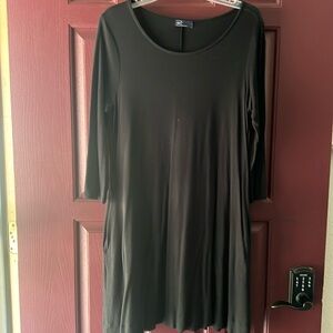 Black gap dress size large